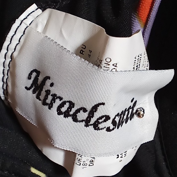 NEW Miraclesuit Party Beachy Size 8 Floral Black-Pink Colors - Picture 9 of 12